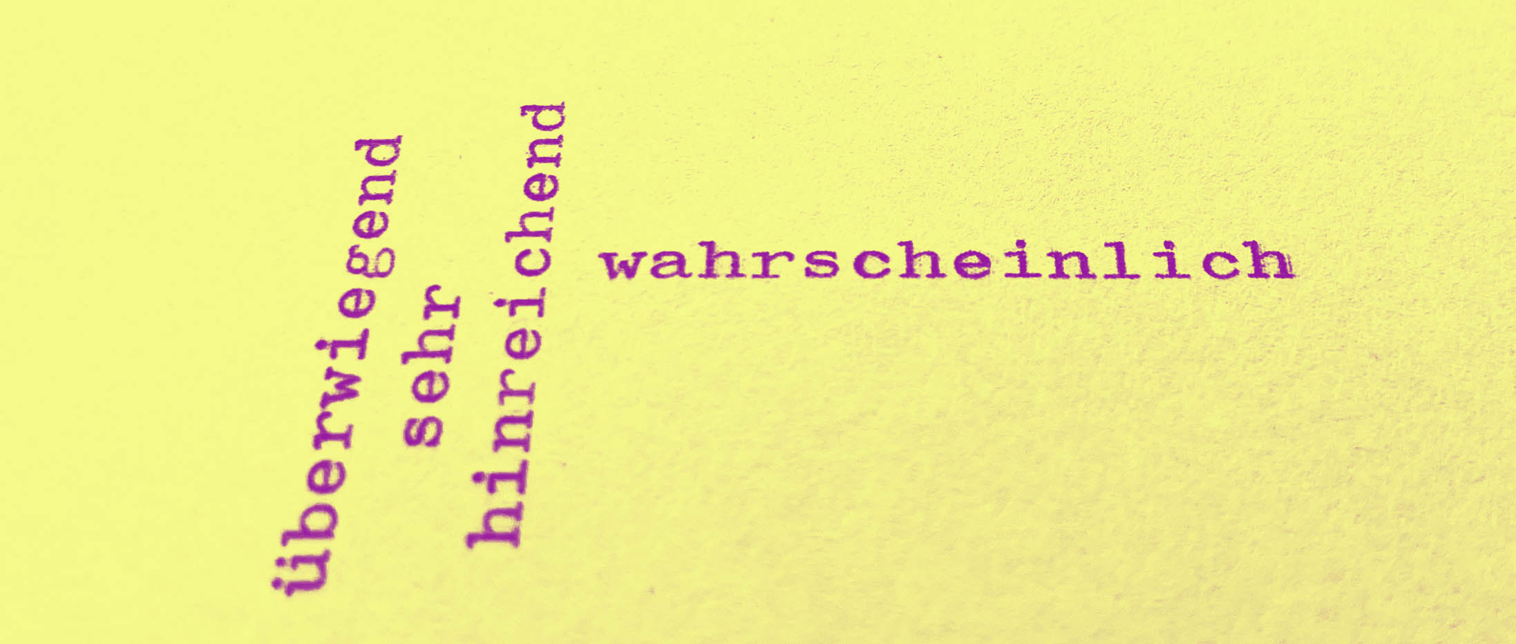 Wahrscheinlichkeitsrechnung Wahrscheinlichkeitsrechnung