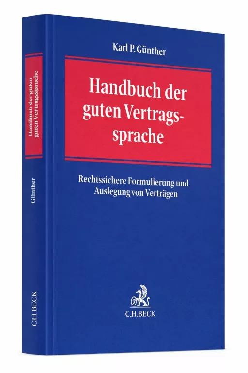 Handbuch der guten Vertragssprache